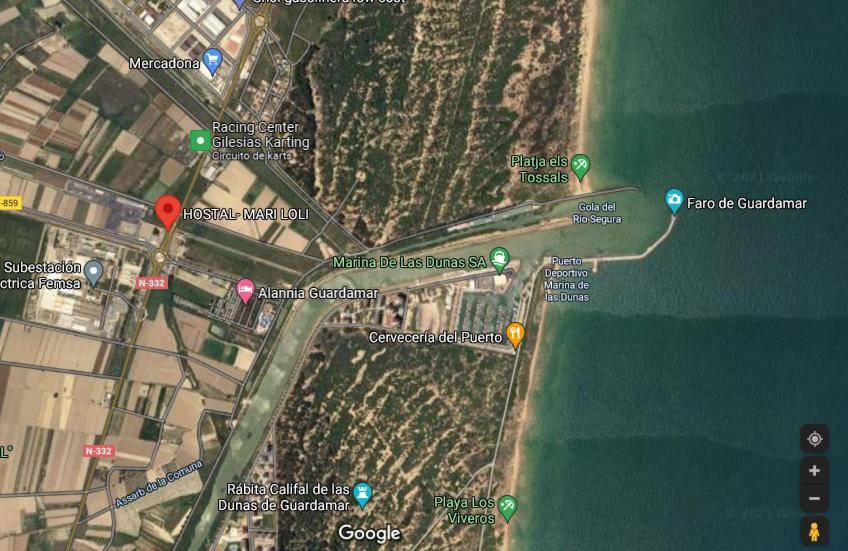 Pension- Mari Loli - Oficial Гуардамар-дел-Сегура Екстер'єр фото
